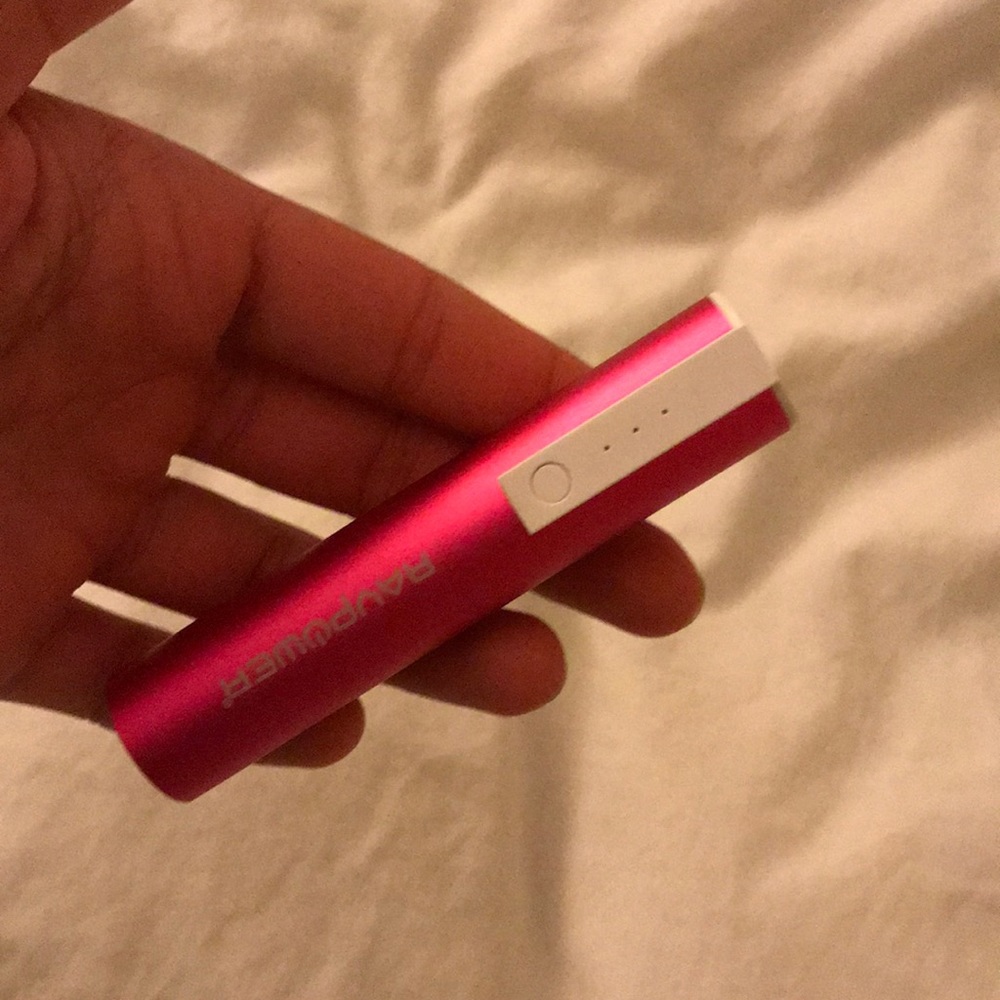 Pink Portable Charger - Picture 2 of 2